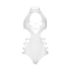 Сексуальное боди Leg Avenue Meet Me in Malibu Lace Bodysuit белого цвета, размер OS, фото №4 — секс шоп Украина, NO TABOO