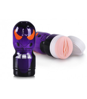 Мастурбатор вагина в колбе Passion Cup Vagina 03 реалистичный, из киберкожи, 16 см х 6 см - No Taboo