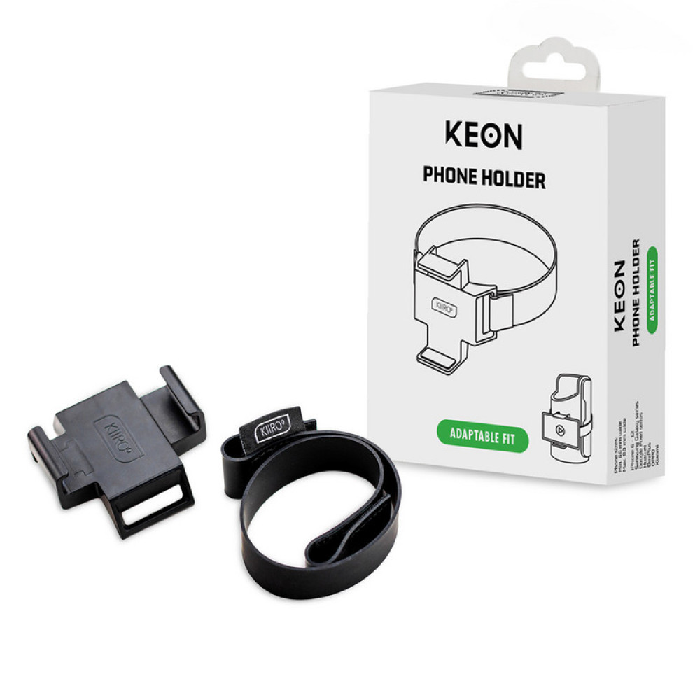 Холдер для телефона Keon Accessory PHONE Holder для автоматического мастурбатора Kiiroo, чорний фото №2 — секс игрушки: Украина, NO TABOO