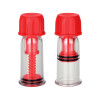 Помпы для сосков COLT Nipple Pro-Suckers красные, 10 см х 2.8 см фото №2 — секс игрушки: Украина, NO TABOO