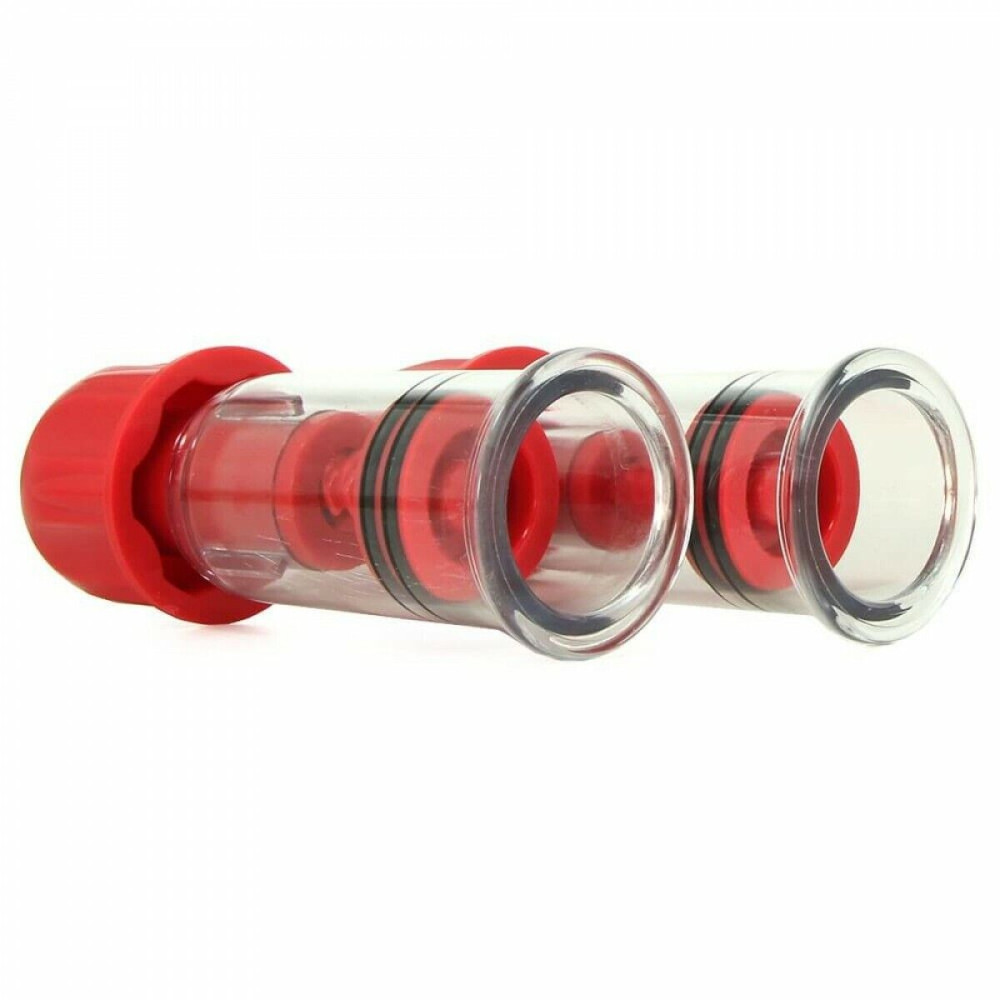 Помпы для сосков COLT Nipple Pro-Suckers красные, 10 см х 2.8 см фото №4 — секс игрушки: Украина, NO TABOO