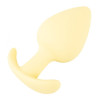 Анальная пробка Cuties Plugs Yellow желтая, 6.5 см х 3.1 см фото №6 — секс игрушки: Украина, NO TABOO