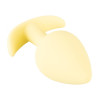 Анальная пробка Cuties Plugs Yellow желтая, 6.5 см х 3.1 см фото №7 — секс игрушки: Украина, NO TABOO