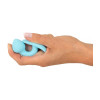 Анальная пробка Cuties Plugs Blue голубая, 7.1 см х 2.6 см фото №4 — секс игрушки: Украина, NO TABOO