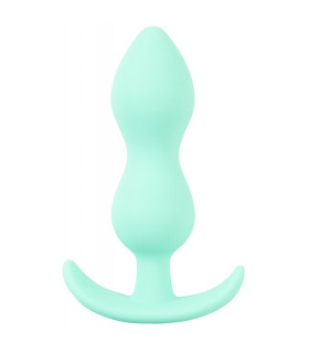 Анальная пробка Cuties Plugs Green зеленая, 8.2 см х 2.8 см - No Taboo