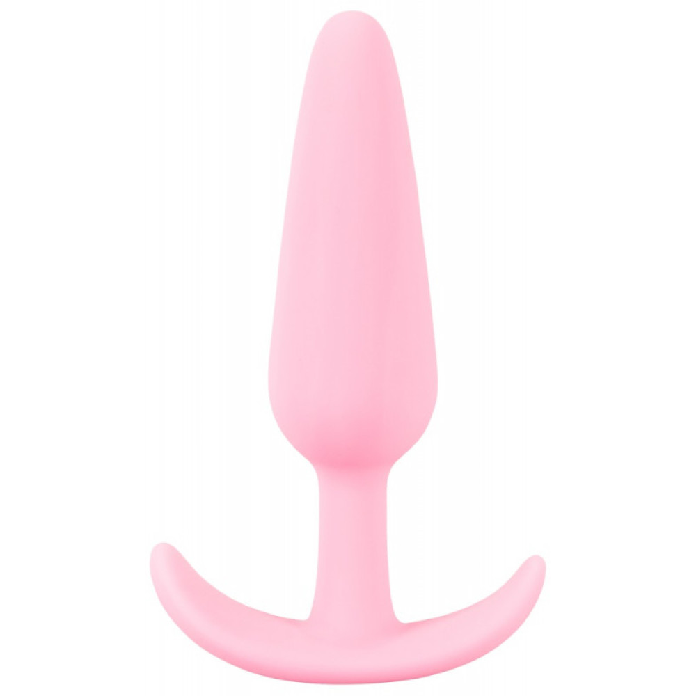 Анальная пробка Cuties Plugs Rose розовая, 8.4 см х 2.1 см фото №0 — секс игрушки: Украина, NO TABOO