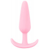 Анальная пробка Cuties Plugs Rose розовая, 8.4 см х 2.1 см фото №1 — секс игрушки: Украина, NO TABOO