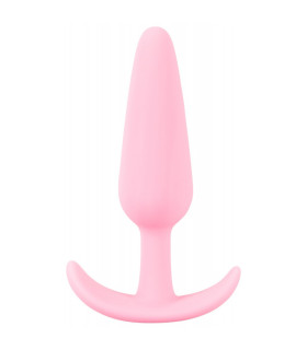 Анальная пробка Cuties Plugs Rose розовая, 8.4 см х 2.1 см - No Taboo