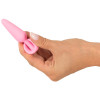 Анальная пробка Cuties Plugs Rose розовая, 8.4 см х 2.1 см фото №3 — секс игрушки: Украина, NO TABOO