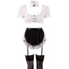 Ролевой костюм горничной Cottelli Collection Costumes Maid Set 6 предметов, M, фото №4 — секс шоп Украина, NO TABOO