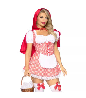 Ролевой костюм Красной Шапочки Fairytale Miss Red от Leg Avenue, L - No Taboo