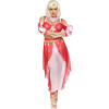 Костюм джина Leg Avenue, М, Costume Dreamy Genie, красный, фото №3 — секс шоп Украина, NO TABOO