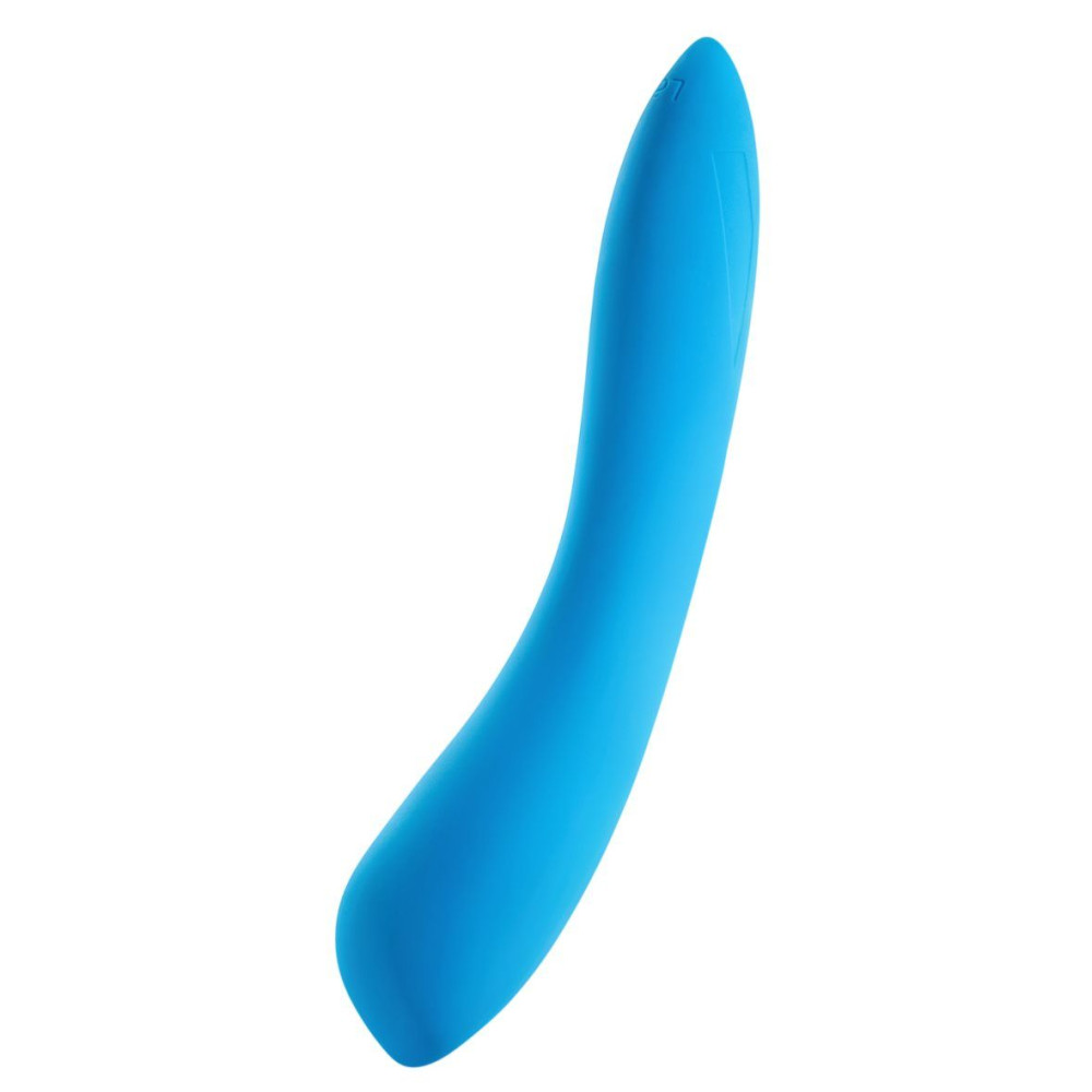 Нереалистичный фаллоимитатор Laid D.1 Dildo из медицинского силикона, голубой, 20 см х 3.5 см фото №4 — секс игрушки: Украина, NO TABOO