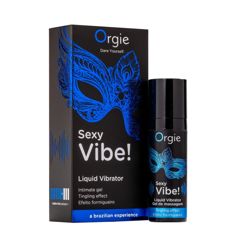 Жидкий вибратор для интимных зон Orgie Sexy Vibe! Liquid Vibrator, 15 мл, фото №0 — секс шоп Украина, NO TABOO