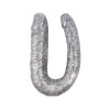 Фаллоимитатор двусторонний Chisa Dixie Normous, серебристый, 34 см х 2.5 см х 3.4 см фото №2 — секс игрушки: Украина, NO TABOO