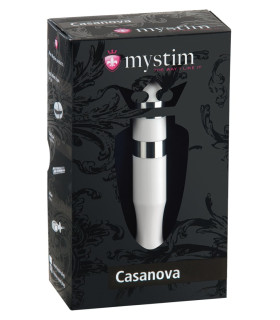 Универсальный дилдо Mystim Casanova Unisex Dildo для электростимуляции, 10 х 2 см - No Taboo