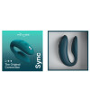 Инновационный смарт вибратор We Vibe Sync 2 Velvet Green для пары, зеленый фото №9 — секс игрушки: Украина, NO TABOO