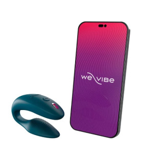 Инновационный смарт вибратор We Vibe Sync 2 Velvet Green для пары, зеленый - No Taboo
