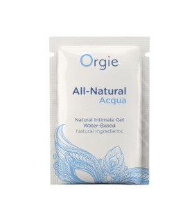 Сашет Лубрикант натуральний на водній основі All-Natural Acqua Orgie, 2 мл - No Taboo