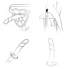 Нереалистичный фаллоимитатор ROMP Dizi Dildo насадка на страпон на присоске, для точки G и P, оранж, 18 см х 3.5 см фото №14 — секс игрушки: Украина, NO TABOO
