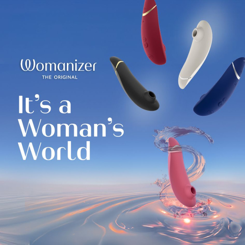 Womanizer Premium 2 бесконтактный клиторальный стимулятор (Вуманайзер Премиум 2), синий фото №29 — секс игрушки: Украина, NO TABOO