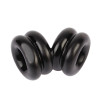 Двойное эрекционное кольцо Chisa Dual Chubby Support Ring, черное фото №3 — секс игрушки: Украина, NO TABOO