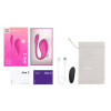 Виброяйцо We-Vibe Jive 2 Electric Pink для точки G с управлением с телефона, розовое фото №9 — секс игрушки: Украина, NO TABOO