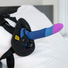 Набор для пеггинга страпон и ремни ROMP Piccolo Pegging Kit для точки G и P, синий, 14 см х 2.9 см фото №7 — секс игрушки: Украина, NO TABOO