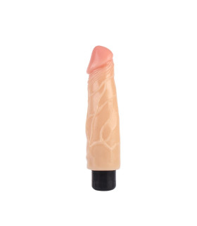 Вибратор реалистичный Chisa RealsTouch Classic, бежевый, 23.8 х 5.5 см - No Taboo