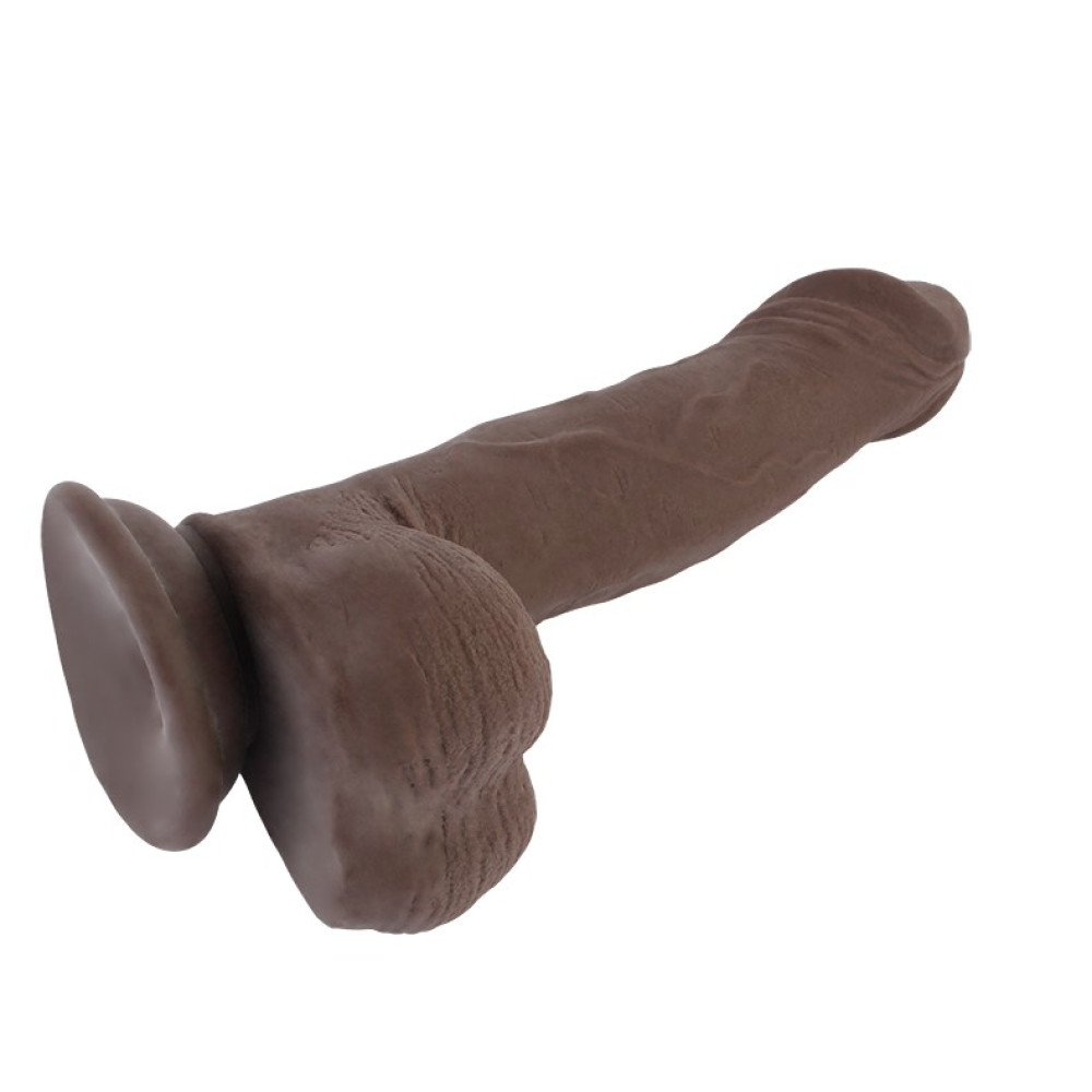 Фаллоимитатор с присоской Chisa Wild Penetrator, коричневый, 21.5 х 4.1 см фото №3 — секс игрушки: Украина, NO TABOO