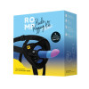 Набор для пеггинга страпон и ремни ROMP Piccolo Pegging Kit для точки G и P, синий, 14 см х 2.9 см фото №5 — секс игрушки: Украина, NO TABOO