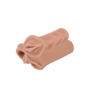 Набір мастурбаторів реалістиків Chisa Pocket Stroker Trio з вібропулею, світлий беж - No Taboo