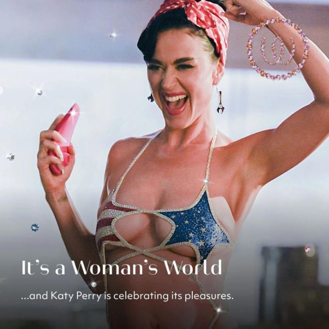 Womanizer Premium 2 у кліпі Кеті Перрі "Womans World"!