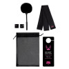 Набор с массажером простаты Sex Room Prostate Play Kit 5 предметов и мешочек для хранения, черного цвета, 15 х 3 см фото №4 — секс игрушки: Украина, NO TABOO