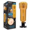 Мастурбатор вагина в колбе на присоске Zolo Vibrating Personal Trainer с вибрацией, 28 х 9 см фото №1 — секс игрушки: Украина, NO TABOO