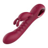 Вибратор кролик рельефный Dream Toys Glam Rabbit Vibe красный, 22.5 х 4 см фото №7 — секс игрушки: Украина, NO TABOO