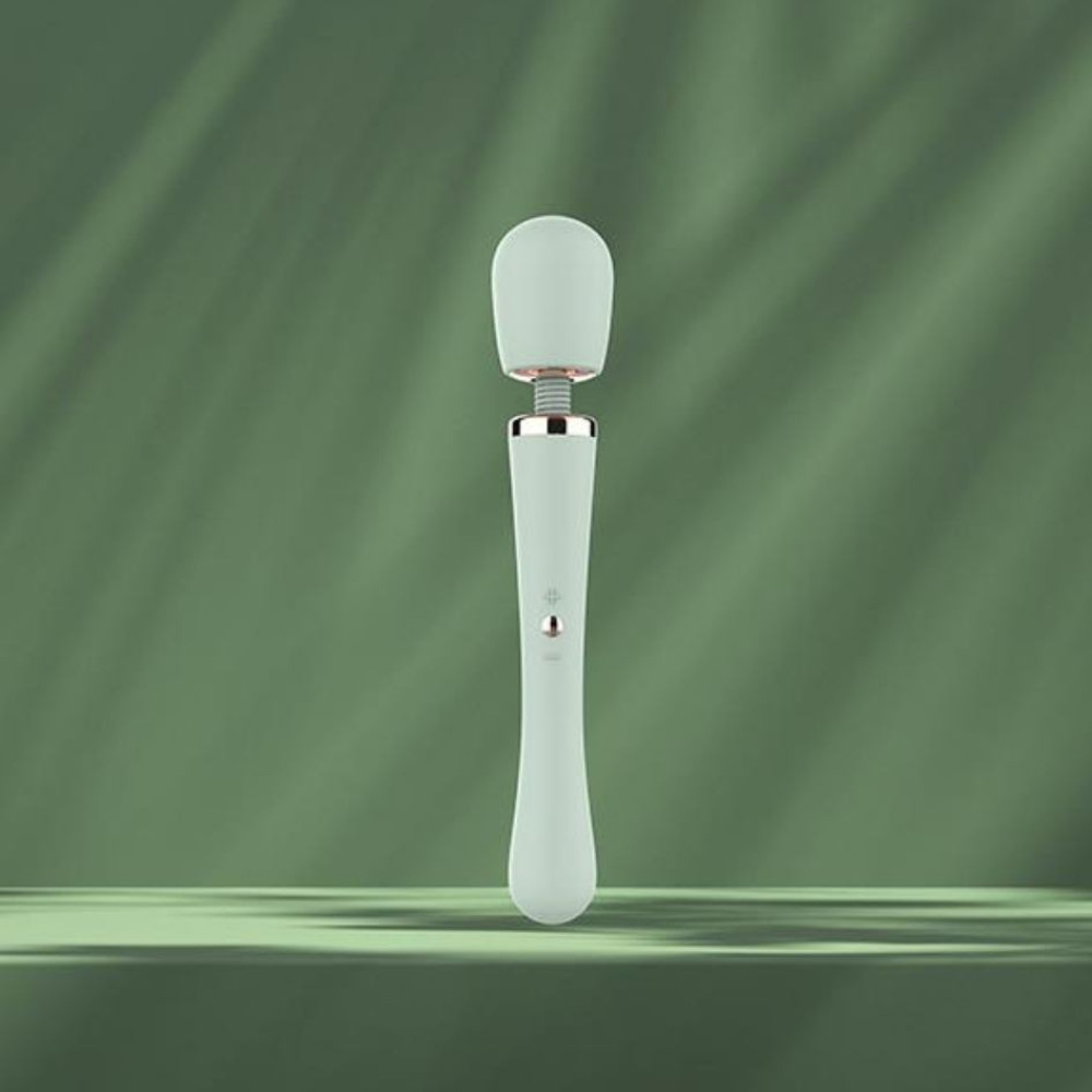 Вибратор микрофон Dream Toys Glam XL Wand Vibrator мятный, 30.5 см х 5.2 см фото №8 — секс игрушки: Украина, NO TABOO