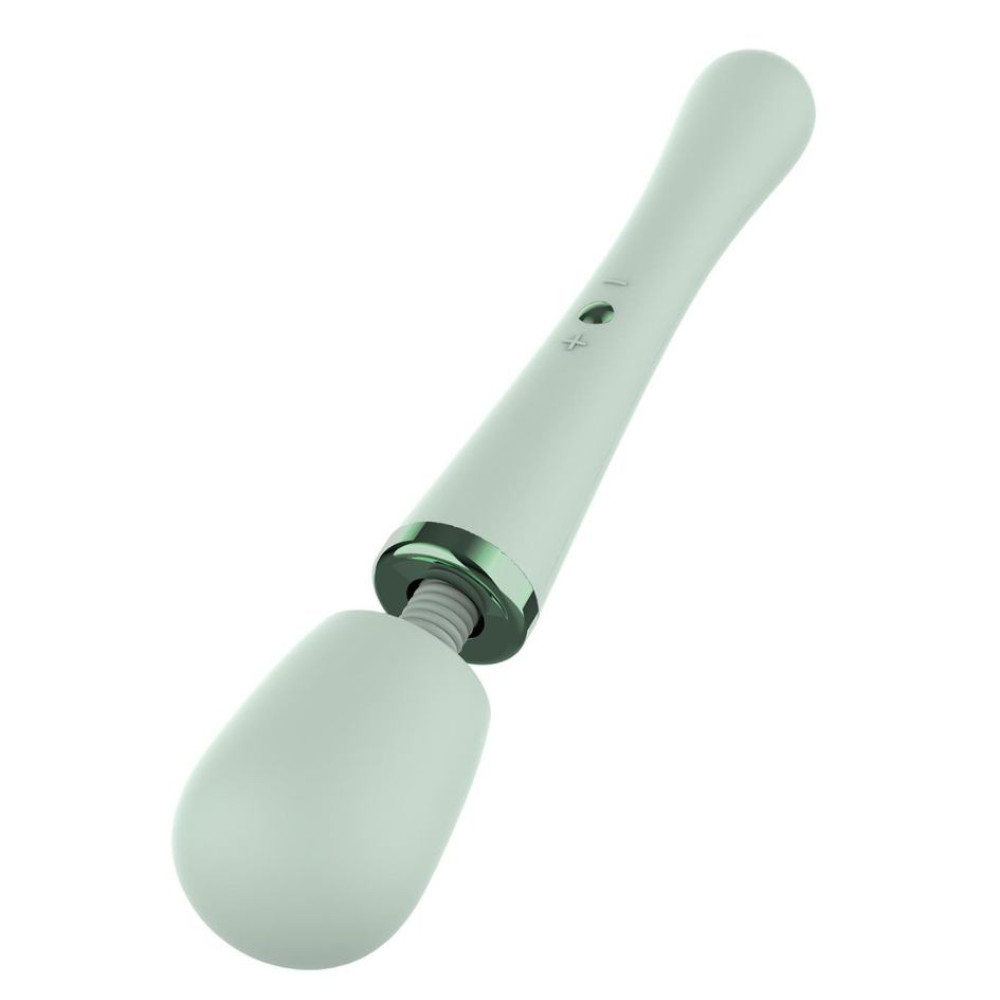 Вибратор микрофон Dream Toys Glam XL Wand Vibrator мятный, 30.5 см х 5.2 см фото №5 — секс игрушки: Украина, NO TABOO