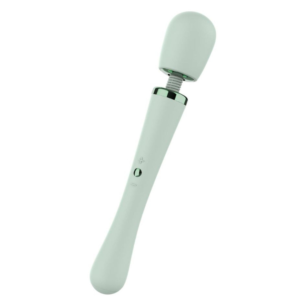 Вибратор микрофон Dream Toys Glam XL Wand Vibrator мятный, 30.5 см х 5.2 см фото №7 — секс игрушки: Украина, NO TABOO