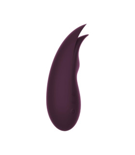Вибратор для клитора и сосков Dream Toys Essentials Fluttering Stimulator фиолетовый, 18.5 х 4.3 см - No Taboo