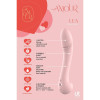 Вибратор классический для стимуляции точки G Dream Toys Amour Lea, розовый, 22.1 х 4 см фото №6 — секс игрушки: Украина, NO TABOO