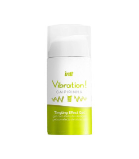 Жидкий вибратор New Intt Vibration Caipirinha со вкусом коктейля, 15 мл - No Taboo