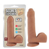 Фаллоимитатор с мошонкой на присоске Secret Explorer Latin необрезаный, бежевый, 20 см х 4.2 см фото №1 — секс игрушки: Украина, NO TABOO