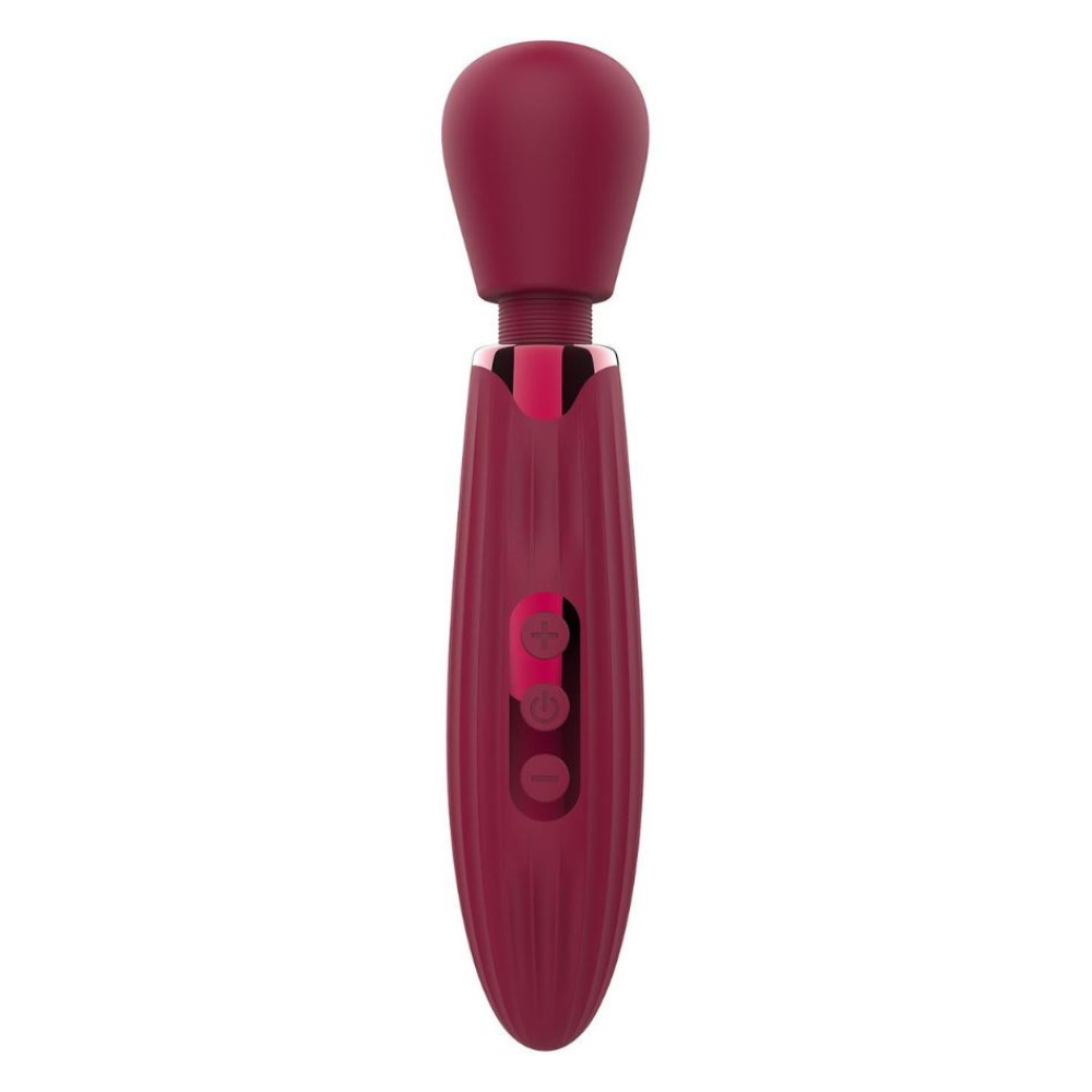 Вибратор микрофон Dream Toys Glam Wand Vibrator красный, 20.5 см х 4.2 см фото №2 — секс игрушки: Украина, NO TABOO