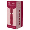Вибратор микрофон Dream Toys Glam Travel Wand красный, 14.5 см х 3.3 см фото №4 — секс игрушки: Украина, NO TABOO
