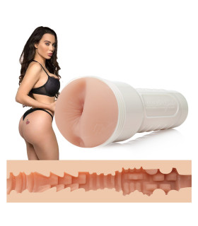 Мастурбатор анус в колбе Fleshlight Girls Lana Rhoades, киберкожа, бежевый, 25.4 х 8.5 см - No Taboo