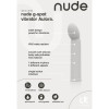 Вибратор Dream Toys Nude Aulora для точки G серый, 14.1 х 3 см фото №5 — секс игрушки: Украина, NO TABOO