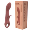 Вибратор Dream Toys Nude Sierra для точки G коричневый, 20.1 х 3.8 см фото №1 — секс игрушки: Украина, NO TABOO