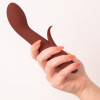 Вибратор Dream Toys Nude Sierra для точки G коричневый, 20.1 х 3.8 см фото №4 — секс игрушки: Украина, NO TABOO