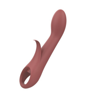 Вибратор Dream Toys Nude Sierra для точки G коричневый, 20.1 х 3.8 см - No Taboo